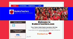 Desktop Screenshot of maderateachers.com